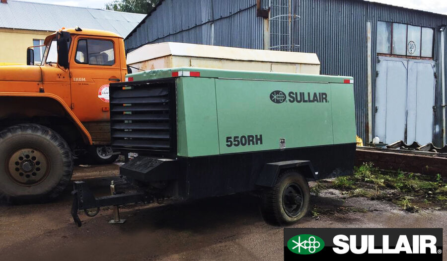 Аренда компрессора SULLAIR 550RH на шасси, версия DPQ , прокат