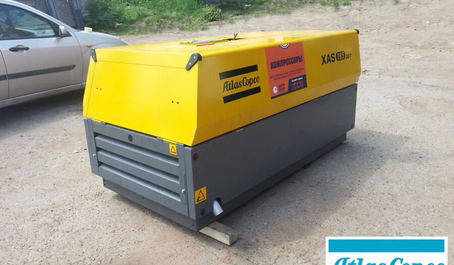 Аренда компрессора Atlas Copco XAS 185
